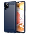 POWERTECH θήκη Carbon MOB-1621 για Samsung Galaxy A12/M12, μπλε