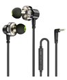 AWEI earphones με μικρόφωνο Z1, 3.5mm, 1.2m, μαύρα