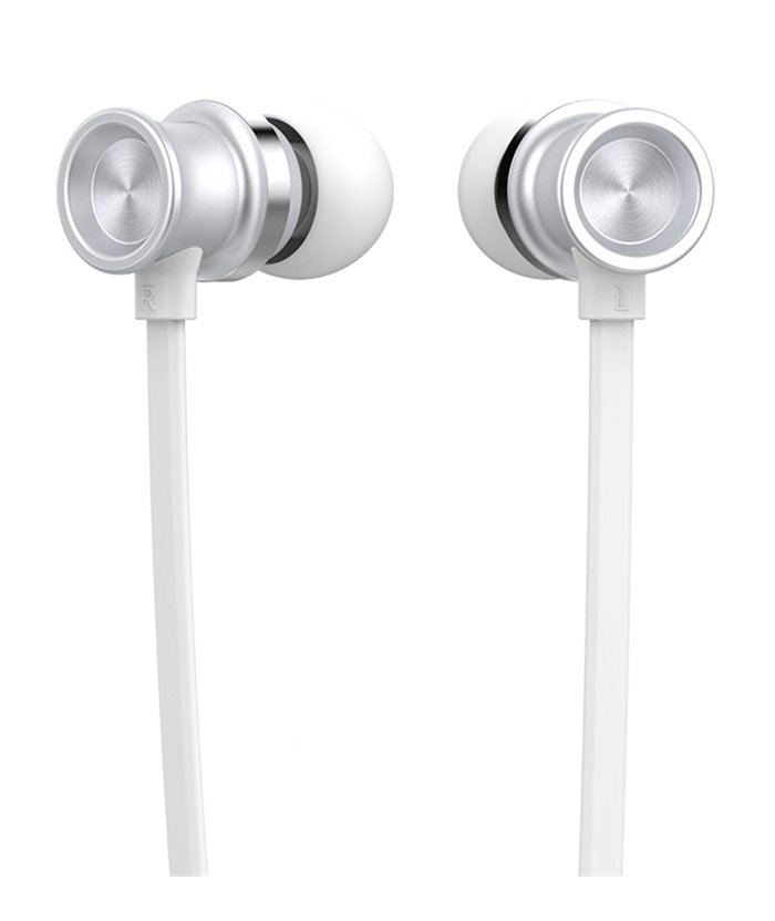 YISON earphones με μικρόφωνο D7, λευκό