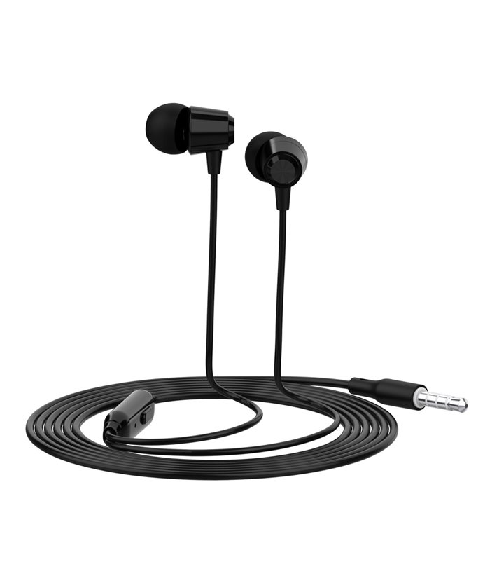 CELEBRAT Earphones G4 με μικρόφωνο, 10mm, 1.2m, μαύρο