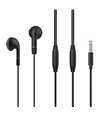 CELEBRAT earphones με μικρόφωνο G8, 3.5mm, 1.2m, μαύρα