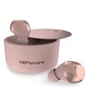 HIFUTURE earphones HeliX με θήκη φόρτισης, true wireless, ροζ