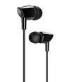 USAMS earphones με μικρόφωνο EP-37, 10mm, 1.2m, μαύρα