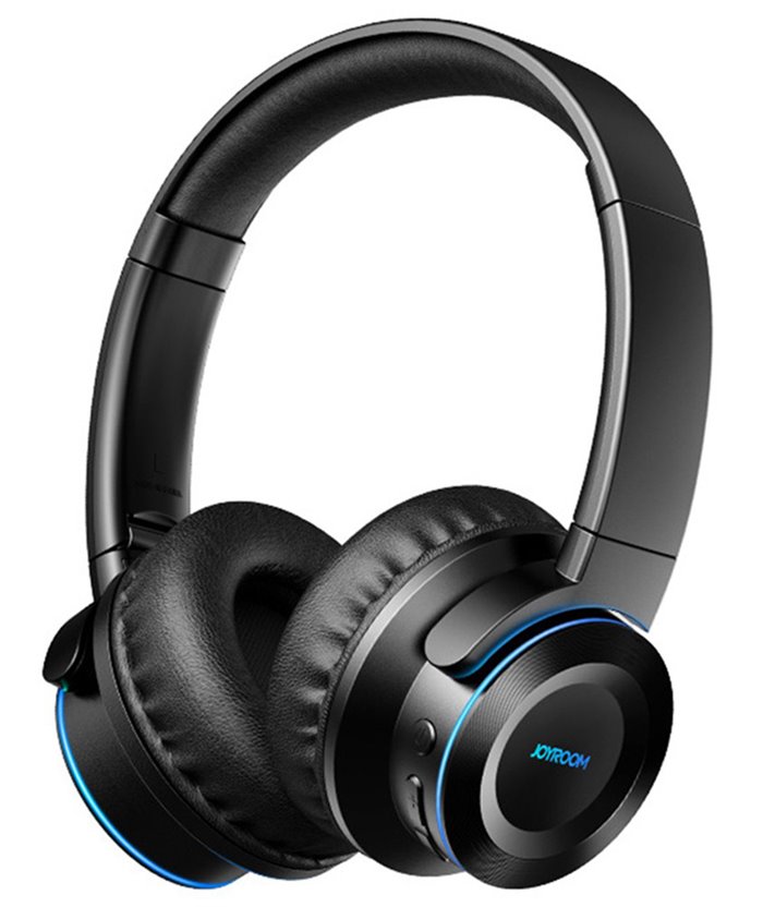 JOYROOM headphones JR-H16, wireless & wired, BT 5.0, μαύρα