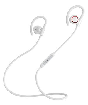 BASEUS bluetooth earphones Enkok S17, με μαγνήτη, λευκά