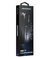 ROCKROSE single earbud με μικρόφωνο Solo SM, 3.5mm, 1.2m, γκρι