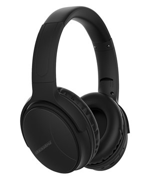 ROCKROSE headphones Reggae MH, wireless & wired, BT 5.0, μαύρα