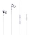 ROCKROSE earphones με μικρόφωνο Solo MC Neo, 3.5mm, 1.2m, λευκά