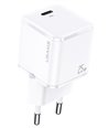 USAMS φορτιστής τοίχου T42, USB Τype-C, Super Si, PD QC 3.0, 25W, λευκός