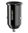 USAMS φορτιστής αυτοκινήτου C8, 2x USB, 3.1A, μαύρος