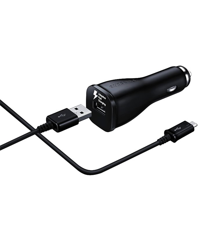 SAMSUNG Φορτιστής αυτοκινήτου EP-LN915U, Micro USB, 15W 2A, μαύρο