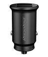 ROCKROSE φορτιστής αυτοκινήτου Ranger P2, 2x USB, 12W, 2.4A, μαύρος