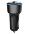 ROCKROSE φορτιστής αυτοκινήτου Ranger PQ, 2x USB, 36W, 3A, μαύρος