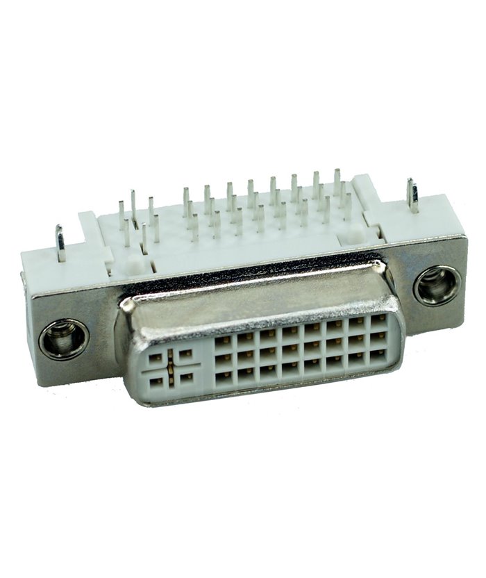 DVI Connector - DVI 24+5, Copper, Bronze