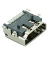 HDMI Connector A TYPE1, pins 90°, Silver