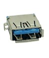 USB 3.0 Connector A TYPE (F, DIP), Silver