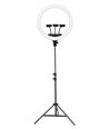 JOYROOM φωτιστικό δαχτυλίδι με ρυθμιζόμενο τρίποδα JR-ZS228, 18”, μαύρο