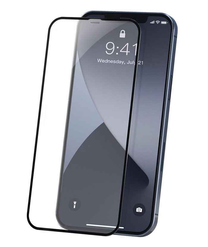 BASEUS tempered glass 3D για iPhone 12 mini SGAPIPH54N-PE01, 0.23mm