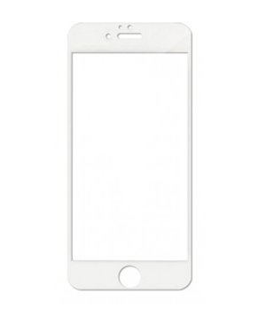 POWERTECH Tempered Glass Apple iPhone 7 Plus, 3D Curved, White