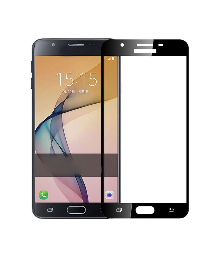 POWERTECH Tempered Glass 3D Full Face για Samsung J2 Pro 2018, Black
