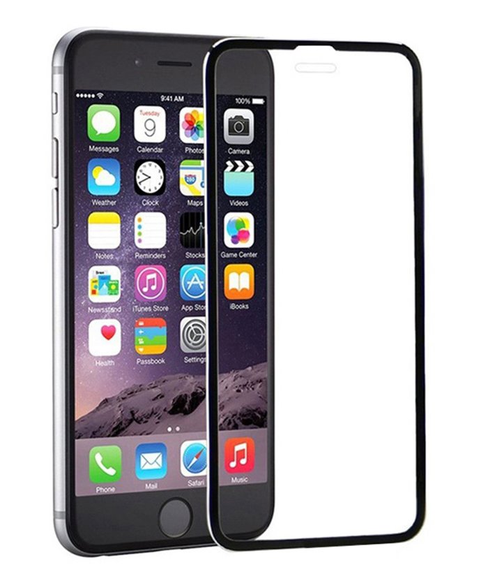 POWERTECH Tempered Glass 3D Full Face για iPhone X, titanium, Black
