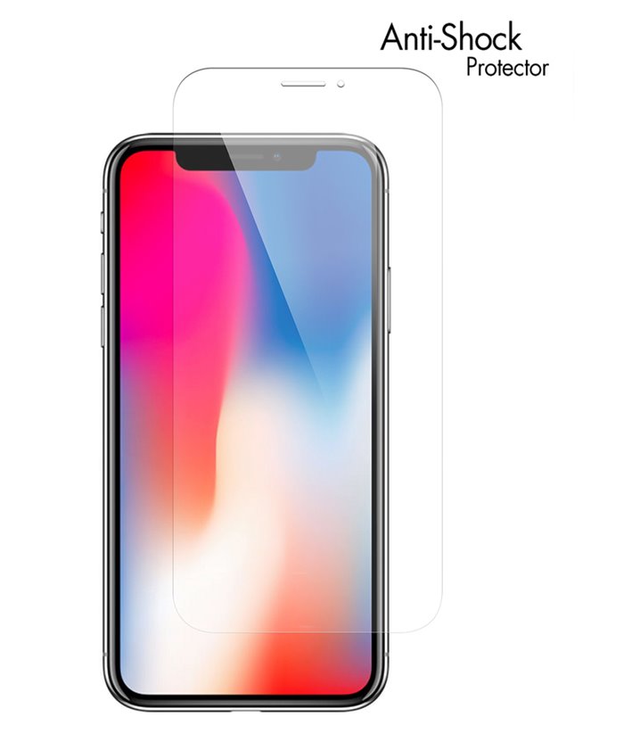 POWERTECH Screen Protector 0.15mm Bioshield, iPhone X, Full cover
