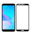 POWERTECH Tempered Glass 5D Full Glue, Huawei Y7 /Y7 Prime 2018, μαύρο