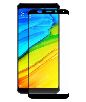 POWERTECH Tempered Glass 3D για Xiaomi Redmi 5 Plus, full glue, μαύρο