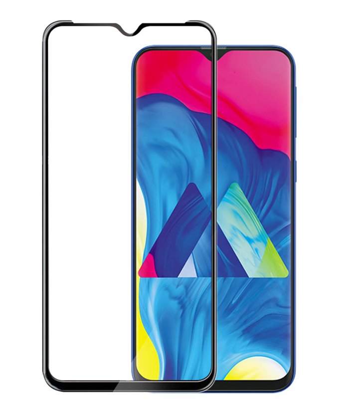 POWERTECH Tempered Glass 5D Full Glue για Samsung A10/A10s 2019, μαύρο