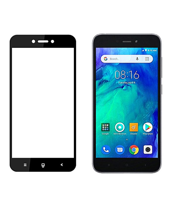 POWERTECH Tempered Glass 5D Full Glue για Xiaomi Redmi Go, Black