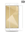 POWERTECH Tempered Glass 5D Full Glue, Xiaomi Redmi 5A Qualcomm, λευκό