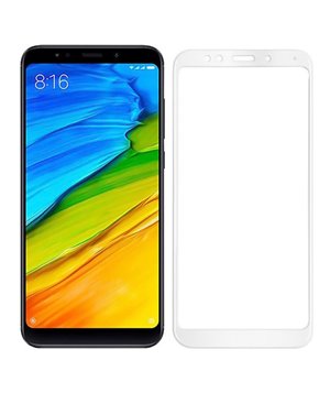 POWERTECH Tempered Glass 5D Full Glue για Xiaomi Note 5 Qualcomm, λευκό