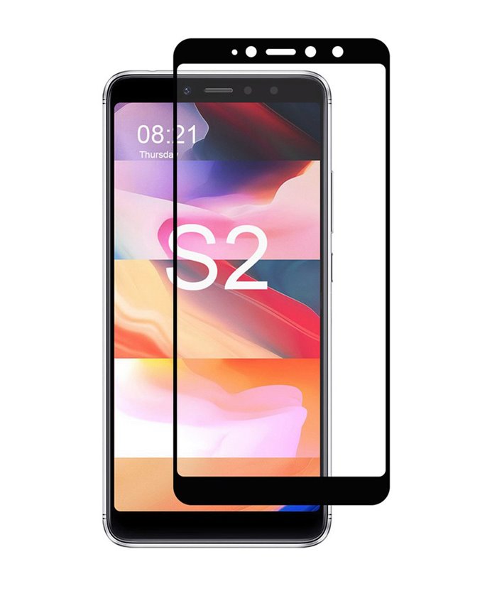 POWERTECH Tempered Glass 5D Full Glue για Xiaomi S2 Qualcomm, μαύρο