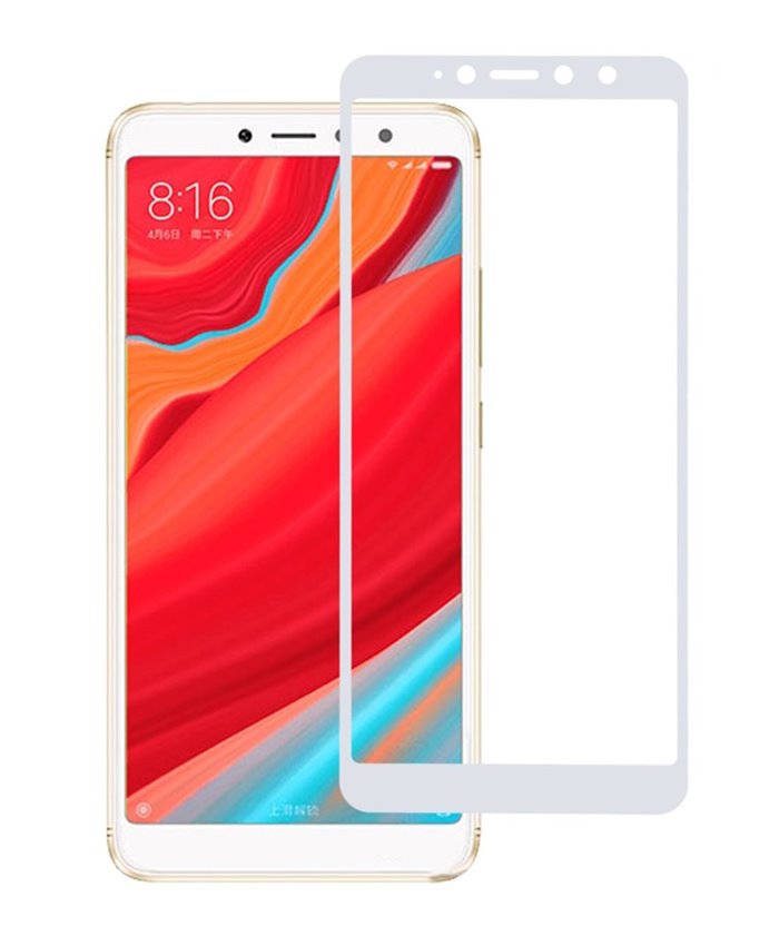 POWERTECH Tempered Glass 5D Full Glue για Xiaomi S2 Qualcomm, λευκό