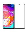 POWERTECH Tempered Glass 5D, Full Glue, Samsung A70 SM-A705F, μαύρο
