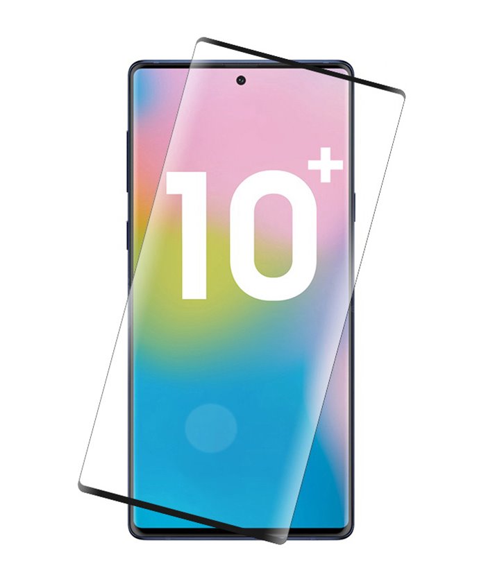 POWERTECH Tempered Glass 3D για Samsung Note 10 Plus, half glue