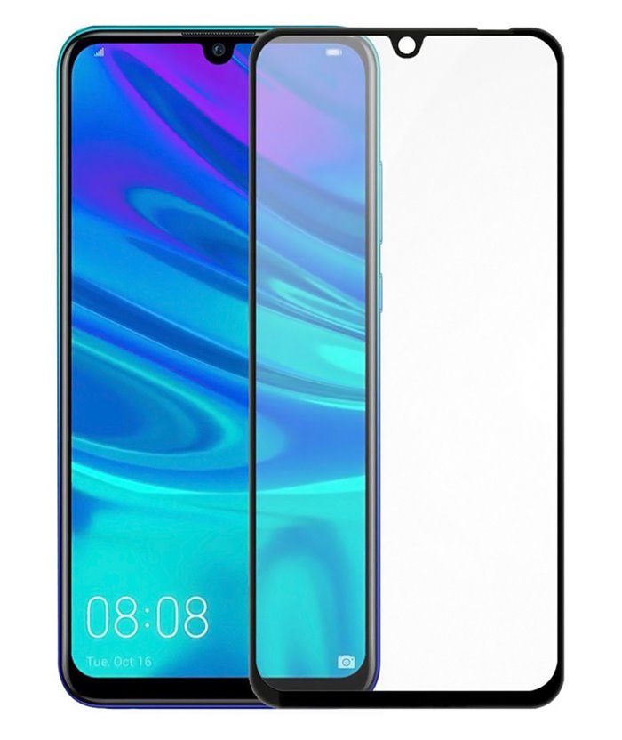 POWERTECH Tempered Glass 5D για Huawei P smart 2020, full glue, μαύρο