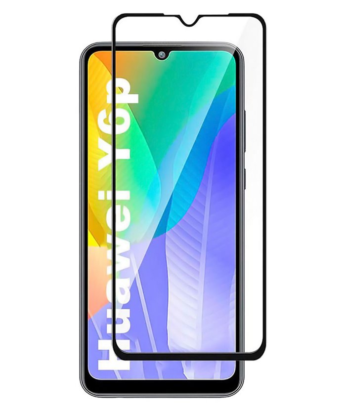 POWERTECH Tempered Glass 5D για Huawei Y6p, full glue, μαύρο POWERTECH Tempered Glass 5D για Huawei Y6p, full glue, μαύρο