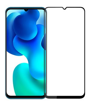 POWERTECH Tempered Glass 5D, full glue, Xiaomi Mi Note 10 Lite, μαύρο