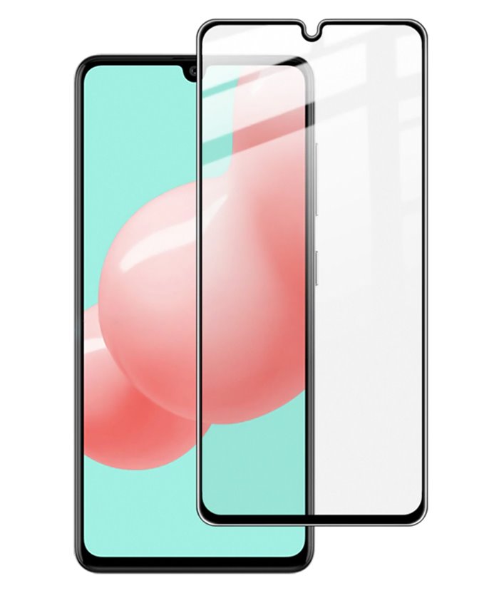 POWERTECH tempered glass 5D TGC-0472, Samsung A41, full glue, μαύρο