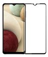 POWERTECH tempered glass 5D, full glue, Samsung A12 2021, μαύρο