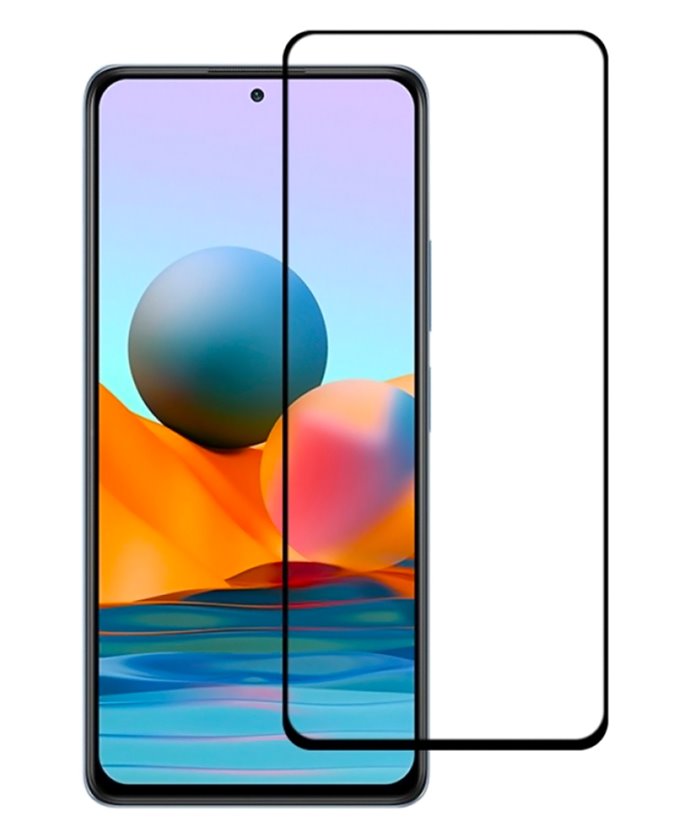 POWERTECH Tempered Glass 5D Full Glue, Xiaomi Note 10 Pro/Max, μαύρο