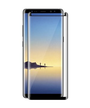 POWERTECH Tempered Glass 3D, mini, Full glue, για Samsung Note 8, Black