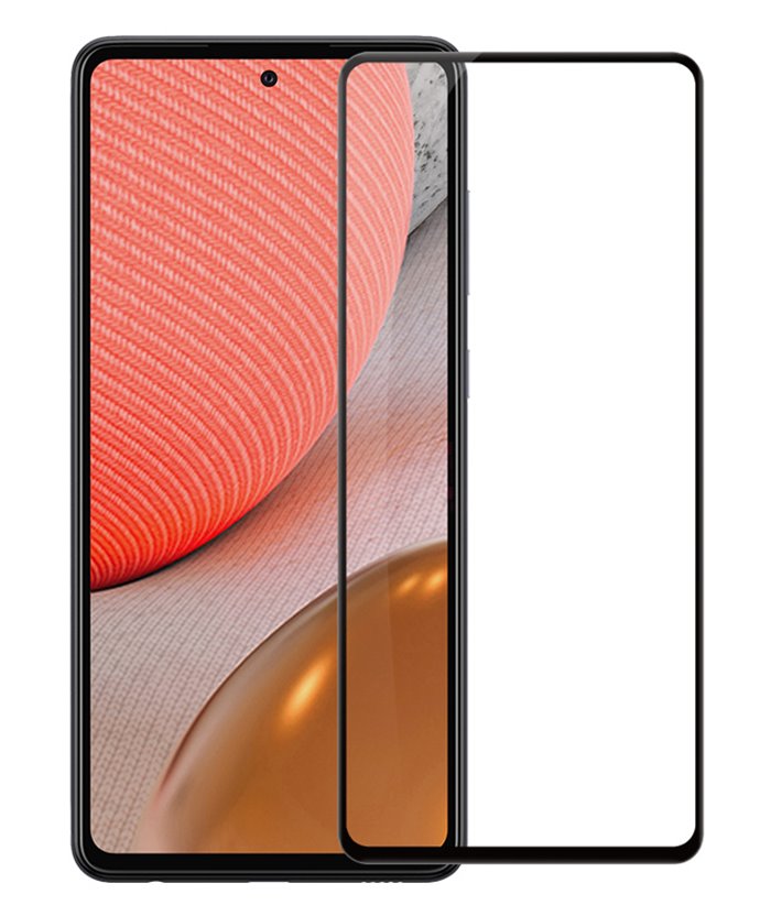 POWERTECH tempered glass 9H 5D TGC-0524 για Samsung Galaxy A72, μαύρο