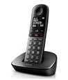 PHILIPS ασύρματο τηλέφωνο XL4901DS/34, με ελληνικό μενού, μαύρο
