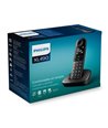 PHILIPS ασύρματο τηλέφωνο XL4901DS/34, με ελληνικό μενού, μαύρο