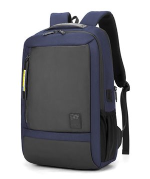 ARCTIC HUNTER τσάντα πλάτης B00357-BL με θήκη laptop 15.6", μπλε