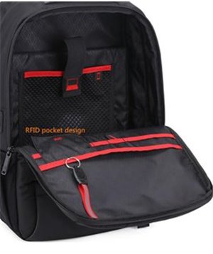 ARCTIC HUNTER τσάντα πλάτης B00357-BL με θήκη laptop 15.6", μπλε