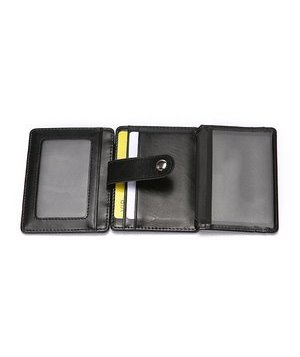 INTIME έξυπνο πορτοφόλι IT-015, RFID, PU leather, μαύρο