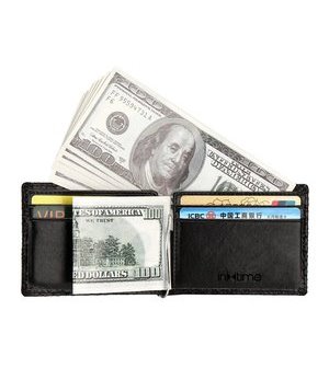 INTIME πορτοφόλι IT-016, RFID, PU leather, μαύρο